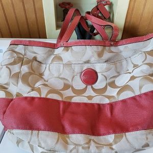 Coach diaper bag